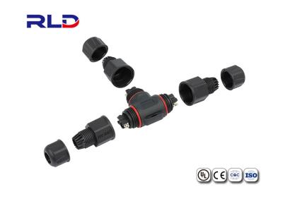 Conector impermeável atual alto do conector de alimentação IP68 impermeável para a exposição de diodo emissor de luz