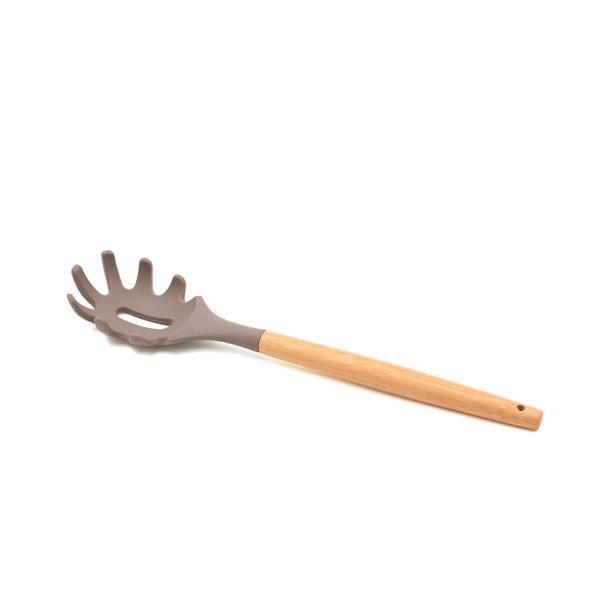 Nonstick покрытые утвари 828g силикона лопаткоулавливателя бака кухни варя