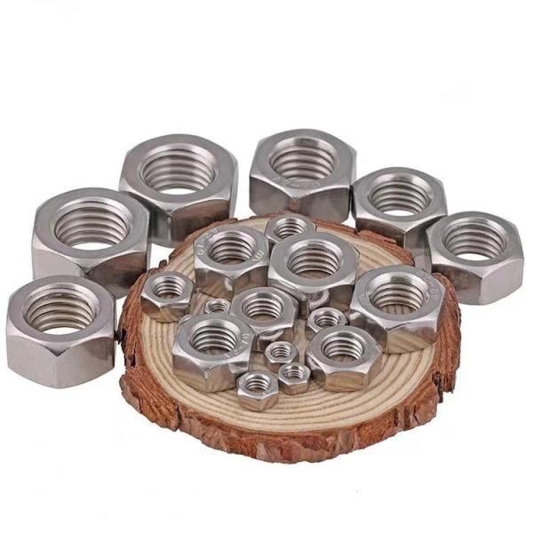 Plain Metric Galvanized Hexagon Nuts DIN934 for Industrial Applications