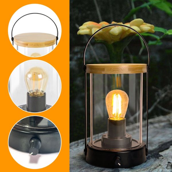 Portable LED Camping Lantern Portable Glow Night Light Outdoor Camping Lamp