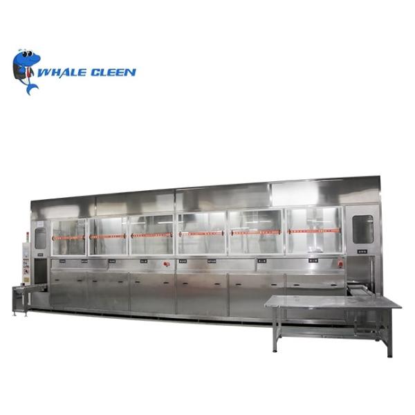 Digital Ultrasonic Cleaner Automatic Custom Industrial Cleaning Machine With Multi Stage