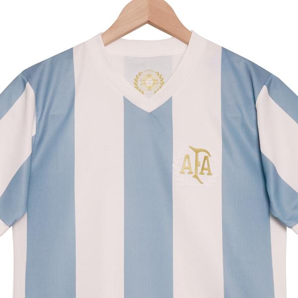 Argentina 50th Anniversary Short Sleeve Player Edition Jersey Group Customization Exclusive