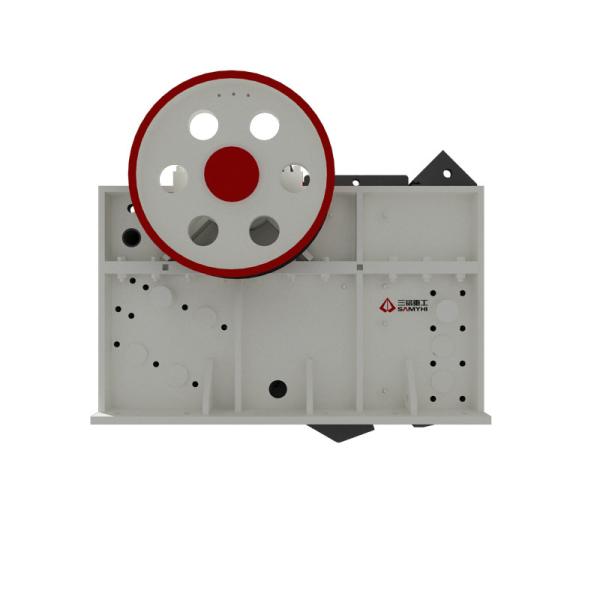 Iron Concave Mobile Crushing Plant Stone / Ore Jaw Crusher With Casting Wear Part For Discharge Granularity 0-300mm