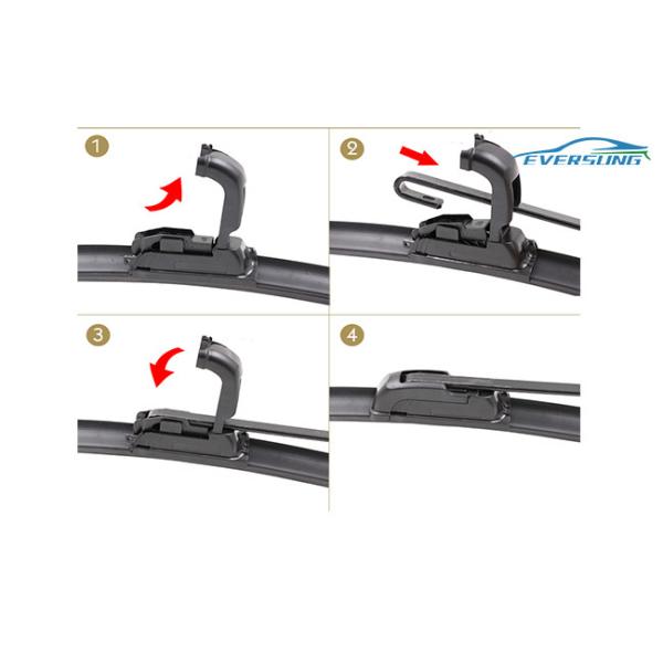 Boneless 550MM Car Windscreen Wiper Blades For 2010-2015 BMW 7