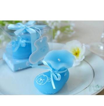 New creative promotion gift product wedding gift festival baby shoes party candle