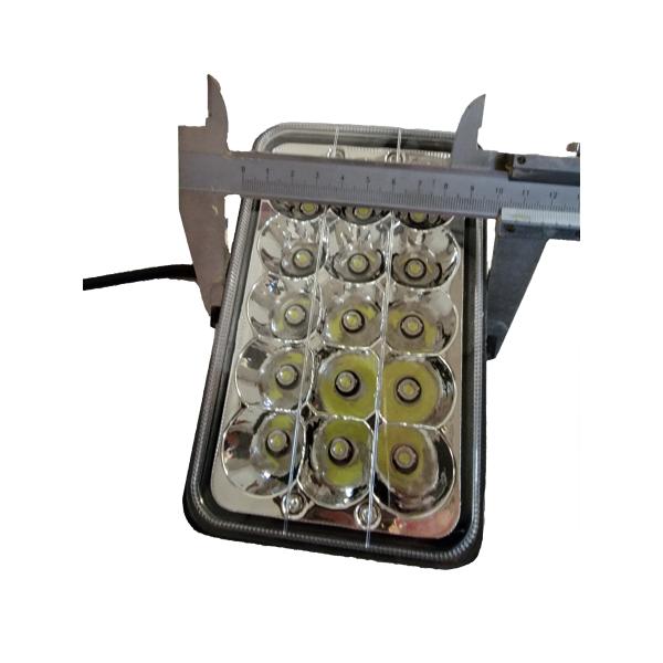 Lighting System with 12V LED Spotlights 15 Bubbles 5-Inch Lens H4002 150W