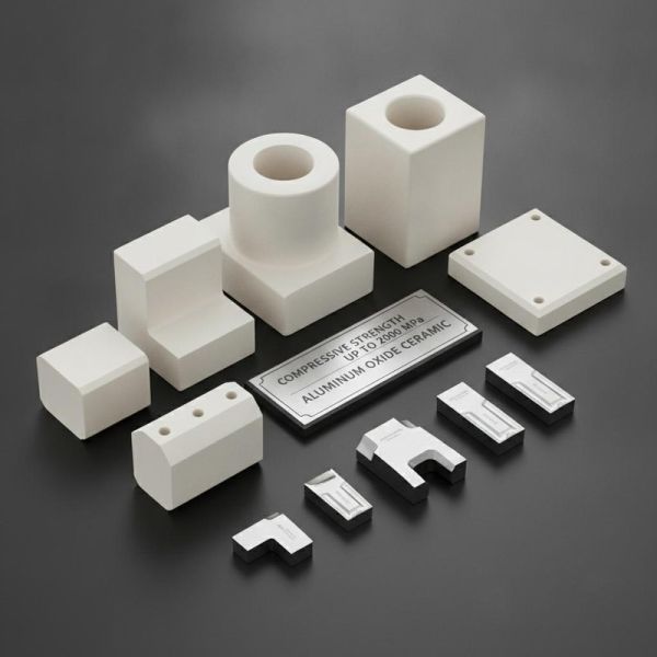 Compressive Strength Up To 2000 MPa Aluminum Oxide Ceramic White To Off white Used In Manufacturing Cutting Tools And Wear Parts