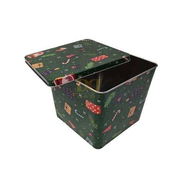 DADI Customizable Square Candy Tin Box OEM/ODM Square Tin Container 0.19mm-0.4mm