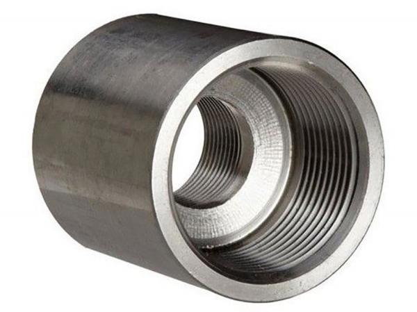 Asme B16.11 Forged Steel Pipe Fittings , Anti Rust Socket Weld Coupling