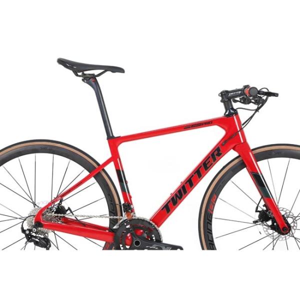 велосипед волокна углерода 700x25C гибридный