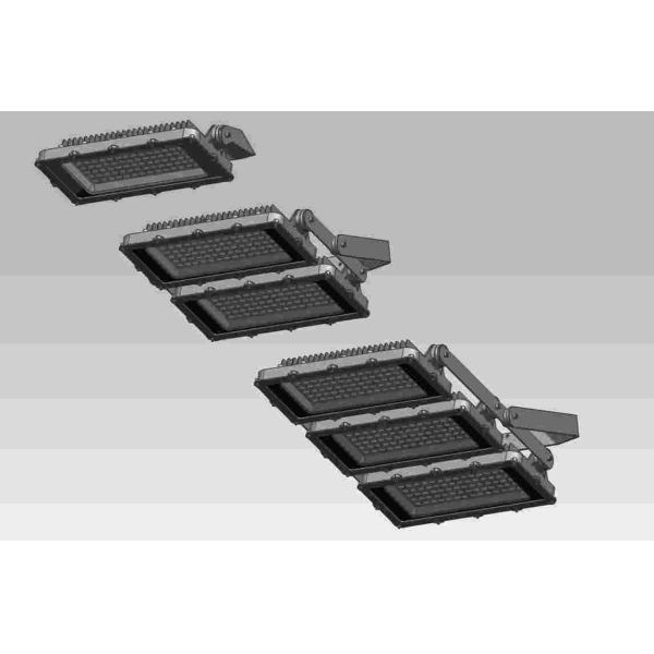 450W 120 Degree Beam Angle LED Stadium Flood Light With Ra>80