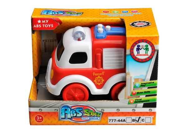 Light And Sound Rescue Fire Truck Ambulance Baby Girl Toys Red Blue 8  Helicopter