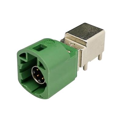 O tipo PWB do ângulo direito monta HSD LVDS 4 Pin Connector For Automotive