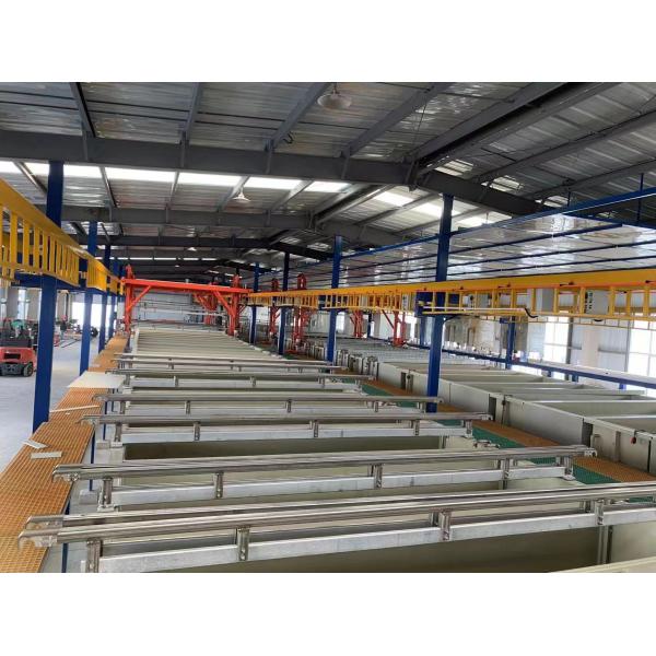 700T/Month Automatic Aluminum Anodizing Production Line for Surface Treatment Equipment