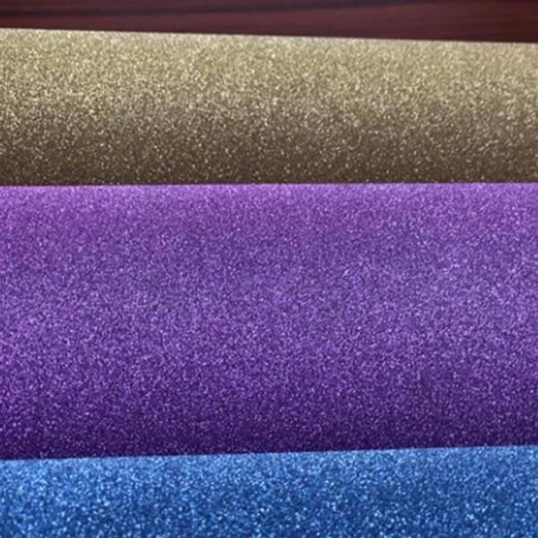 Safe Gold Glitter Lamination Film Roll Decorative CPP Metallized Film With Soft Hardness