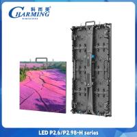 Super Clear P2.6 P2.98 Parede de vídeo LED exterior interior com manutenção frontal uso da igreja