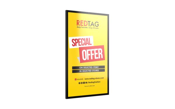 Anti Fade 55 Inch Digital Signage Commercial Outdoor Digital Signage Displays Low Power