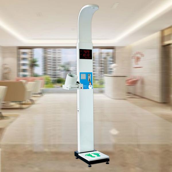 Intelligent Weight Height Blood Pressure Scales AC240V LED HD 10.2 Inch