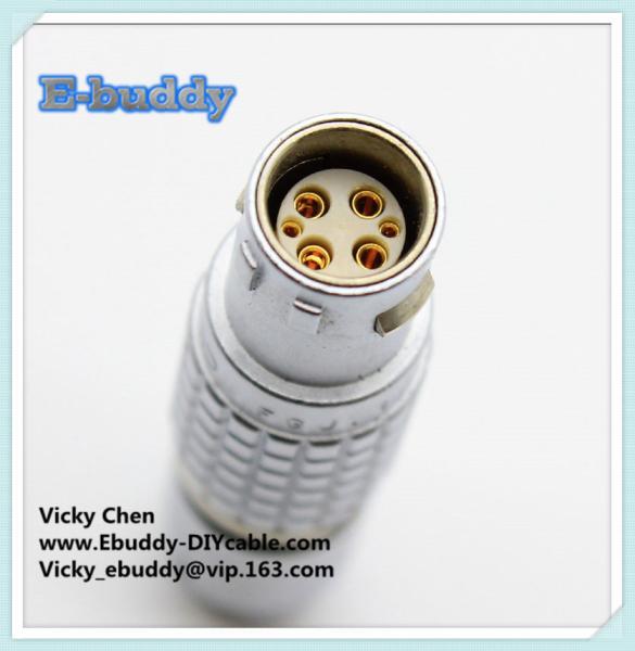 lemo connector FGJ 1B 6pin 4+2 female connector for camera power cable fgj.1b.306.cwld72z