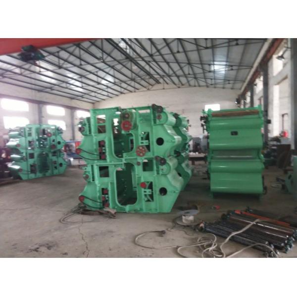 Six roller fabric waste recycling machine