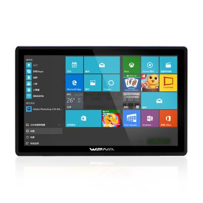 21.5 polegadas All In One Touch Screen Panel PC Desktop Computador com processador sem ventilador J1900