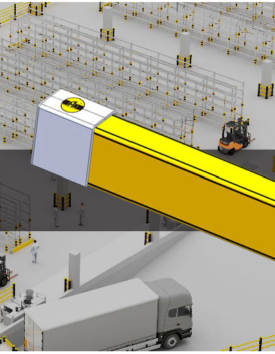 Керб прямые барьеры стойка конечный охранник стойка вертикальная защитный барьер безопасности противосопротивление ограждения