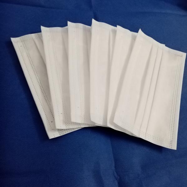 Comfortable 3 Ply Disposable Face Mask / Disposable Surgical Masks Anti Virus