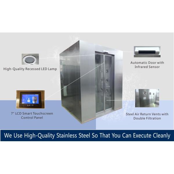 Automatic Induction Door Air Showers for Clean Room Equipment in Manufacturing Plant