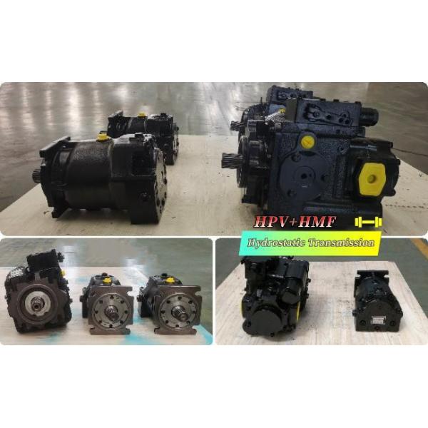 Customized axial piston pump Hydrostatic Transmission Cast Iron Components Hydraulic Drive Mode In Plywood Case