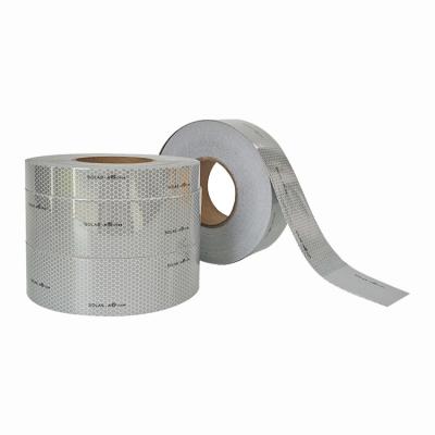 Silver Solas Marinha Tape Refletora Adesivo de Advertência de Segurança Refletora para Botes de Salvamento