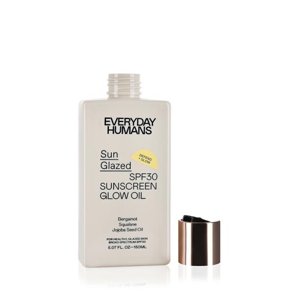 150 ml de creme solar plástico Glow Oil Bottle Body Lotion recipiente com tampa de disco anodizante