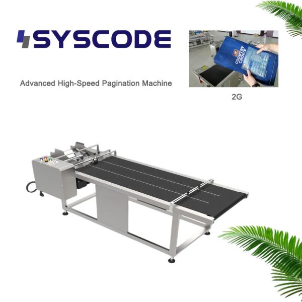 Máquina de paginación de alta velocidad 600 hojas/min 60Hz AC 220V Máquina de