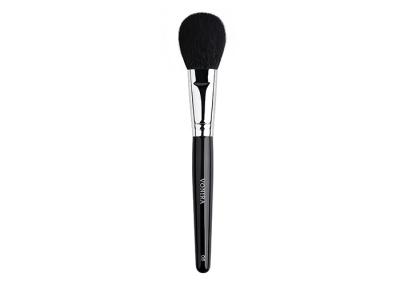 Normal Size Luxury Uncut Nature Hair Powder Brush With Copper Ferrule