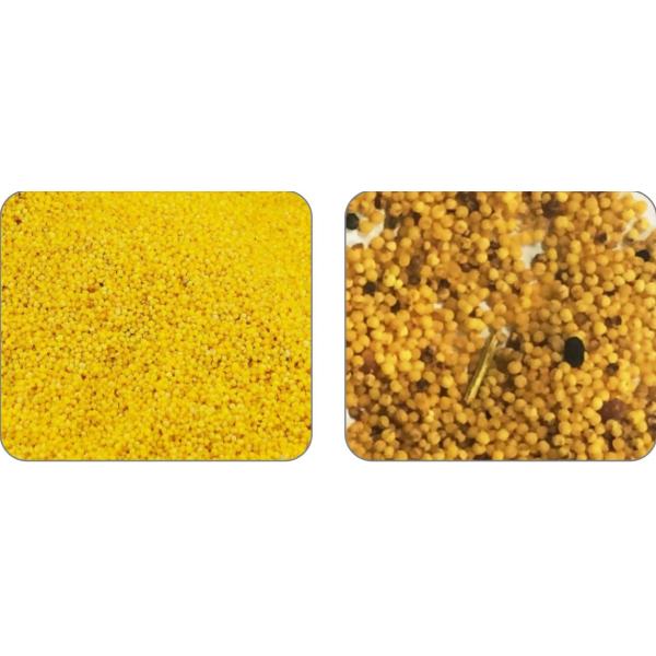 Желтое дистанционное управление 2170Kg пиксела сортировщицы 5400 цвета зерна пшена с обломоками датчика Тошиба