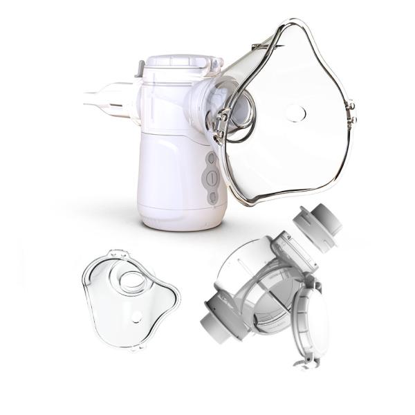 Mesh Nebulizer Machine 2.7μm for Bronchiole Alveoli Diseases, Handheld, Kids & Home Use, IPX5