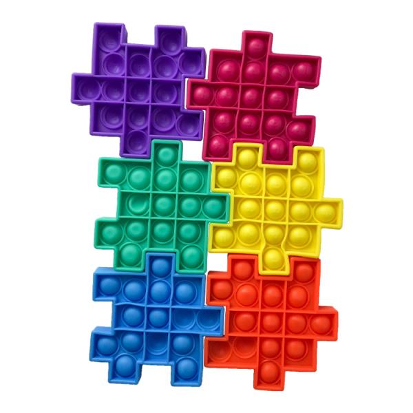 3D Children'S Educational Toy Poppit Infinity Cube Fidget Toy Customized Color