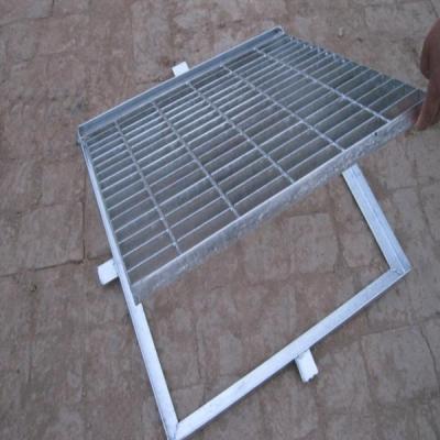 Da tampa de aço do dreno do Grating da categoria um material Q235 galvanizado mergulhado quente