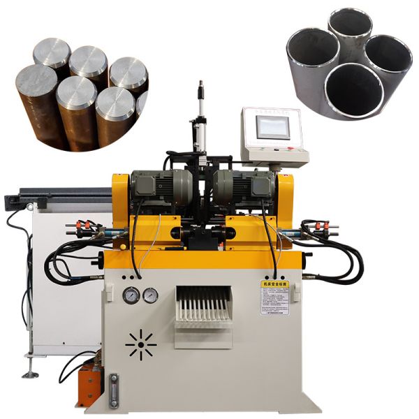 Automatic Double Head Chamfering Machine For Round Pipe And Round Bar