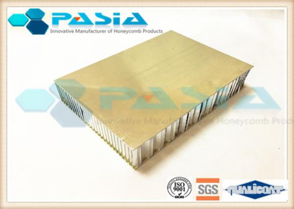 Outdoor Decoration Stainless Steel Honeycomb Panels 40mm - 200m Thickness