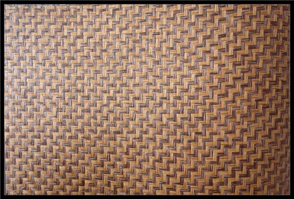Washable Natural Grasscloth Wallpaper , Fashionable Woven Grass Wallpaper