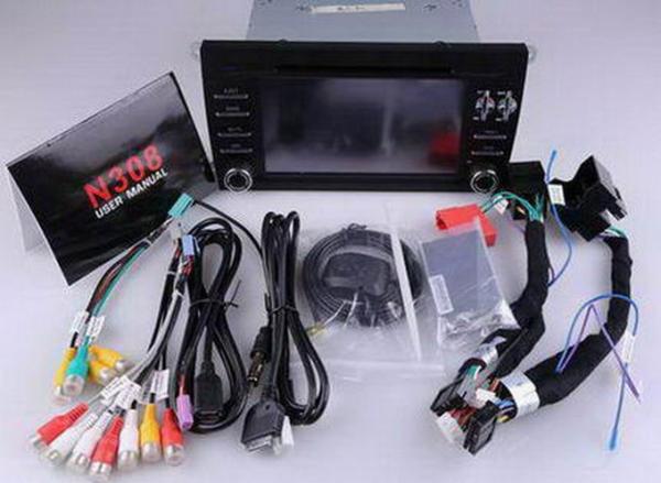Car audio player gps navigation for Porsche Cayenne 2003-2010 with auto radio RDS mp3 OCB-8816