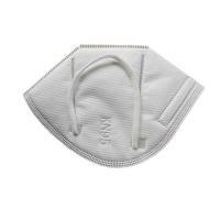 Adjustable Nose Piece Anti Pollution Mask N95 ,  44cm * 42cm * 53cm Non Woven Face Mask