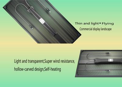 Fachada Mesh Transparent Led Screen Wall 32768pixel/Sqm exterior