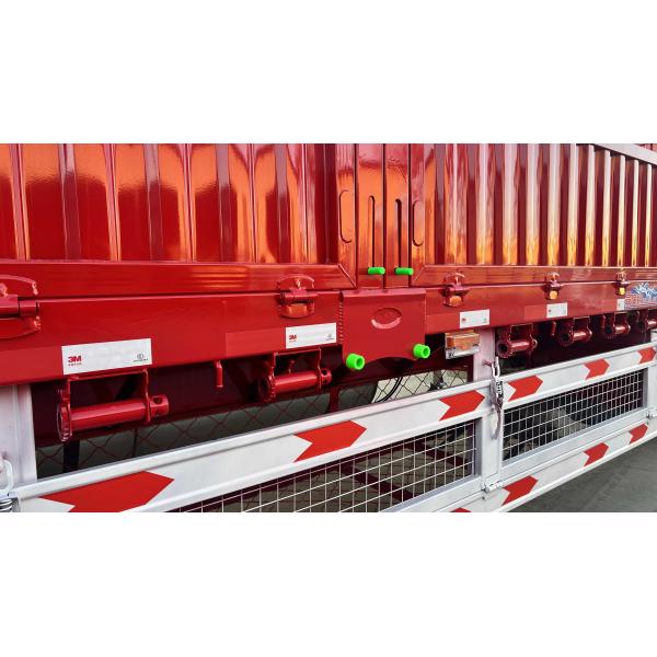 Тяжелая 40-тонная 50-тонная грузовая полуприцепка с тремя осями