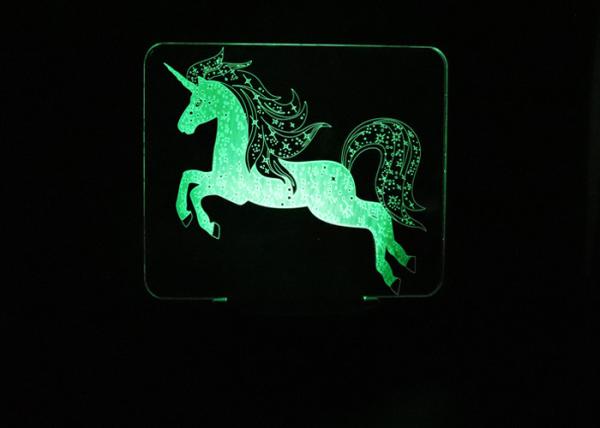 4.5~5V 3D LED Illusion Lamps Child Gifts Age 2 Unicorn For Christmas New Year