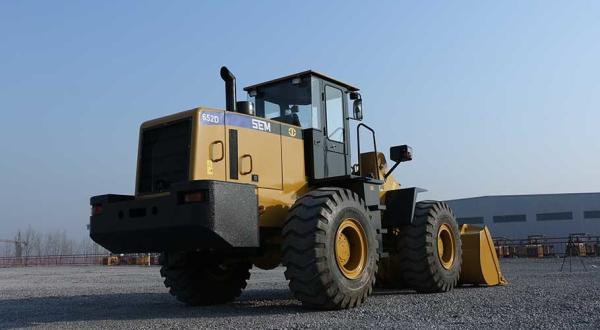 SEM652D wheel loader with pallet fork logging wheel loader for sale similar CAT loader