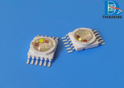 6IN1 10 Watt High Power LED Module , Multicolor RGBWA UV Moving Head Light LED Diodes