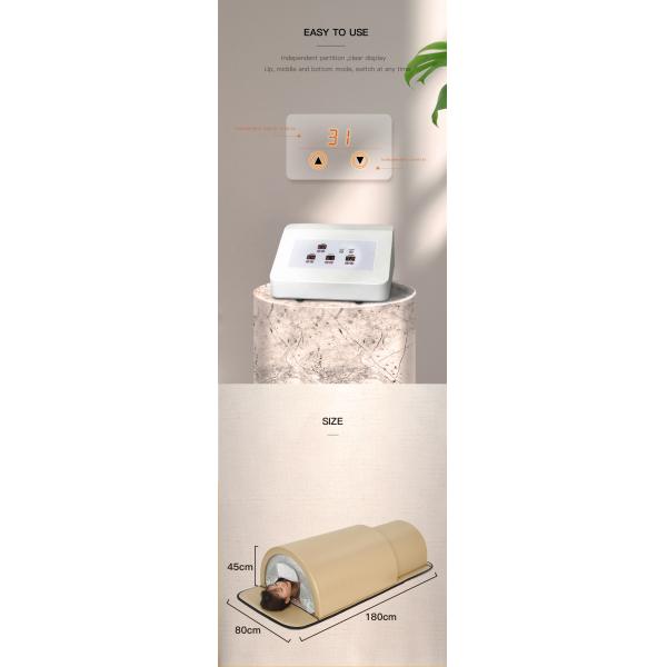 Домашний спа Персональный красный свет инфракрасный сауна купол терапия кровать портативный 180x80