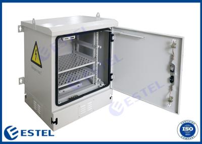 Steel Powder Coating 14U IP55 Outdoor Wall Enclosure 
