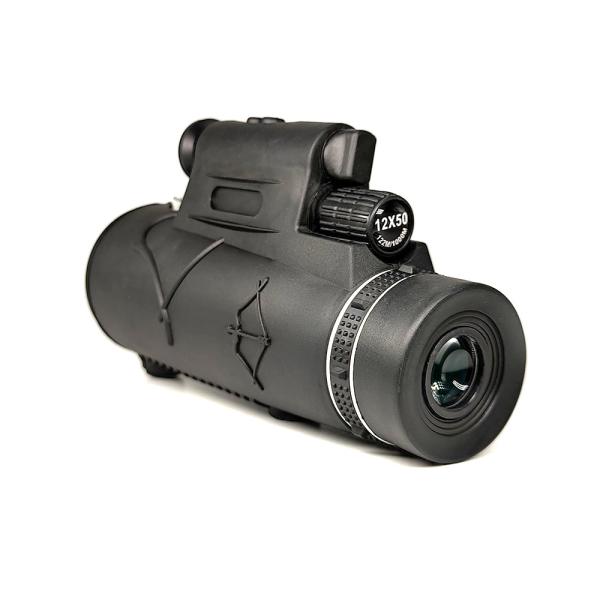 12X50 Cell Phone Monocular Laser Bak4 For Hunting And Hiking